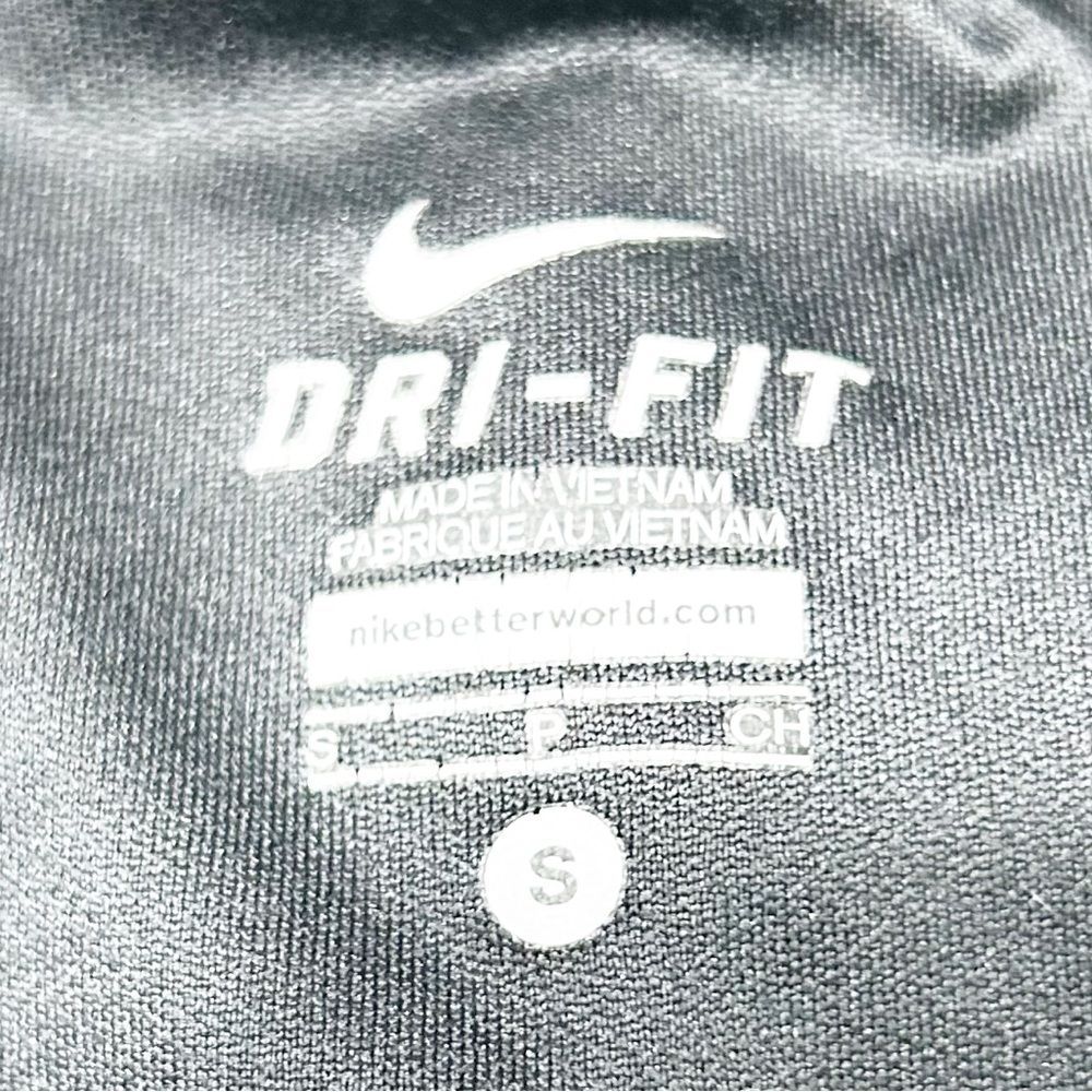 NIKE Brief Lined Dri-fit Athletic Running Shorts Black / Green Drawstring Size S - Picture 10 of 10